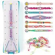 Photo 1 of AHCo. Arts and Crafts Toys - Friendship Bracelet Maker Kit for Girls, DIY Birthday Gifts for Kids Ages 7 8 9 10 11 12 Year Old, Travel Activity and Party Supply for Bracelets String Making
Visit the AHCo. Store