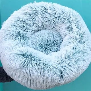 Photo 1 of 16/20/24 inch Cat Bed Dog Bed for Cats, Small/Medium Dogs, Washable Donut Calming Round,Soft Fluffy Warm and Cozy Anti Anxiety Cuddler, Joint-Relief Pet Bed
Visit the Geizire Store