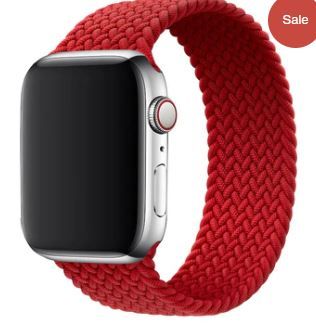 Photo 1 of Braided Solo Loop for Watch Band 40mm 41mm 38mm 44mm 45mm 42mm Men/Women,Stretchy Nylon Sport wristband Strap for iWatch Bands