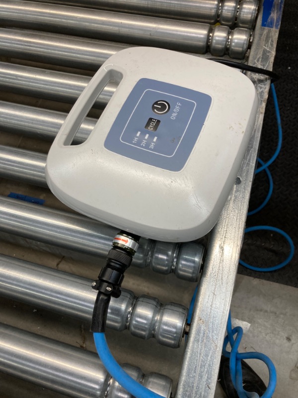 Photo 1 of AIPER Automatic Pool Cleaner, Robotic Pool Vacuum for Above Ground Pools with 33ft Swivel Floating Cable- Orca 800 Mate, White