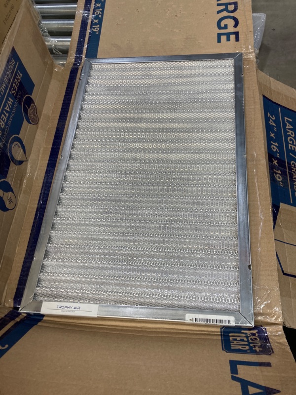 Photo 2 of 16x25x1 |Trophy Air | Merv 8 | Washable Furnace Filter | Lifetime HVAC & Furnace Air Filter | Washable | Superior particle-holding Ability | Premium Quality Aluminum