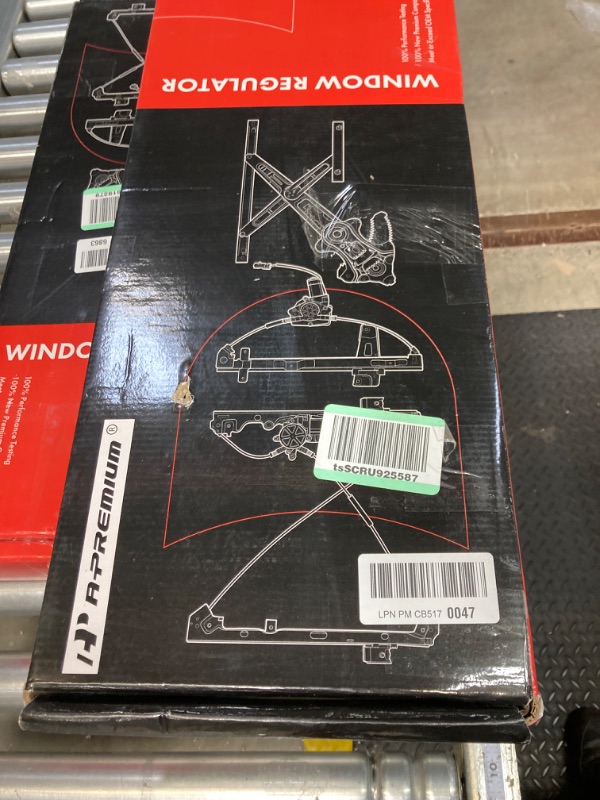 Photo 4 of A-Premium Window Regulator with Motor Compatible with Chrysler Sebring Dodge Stratus 2001-2005 Mitsubishi Eclipse 2000-2005 Front Driver Side Front Driver (LH)