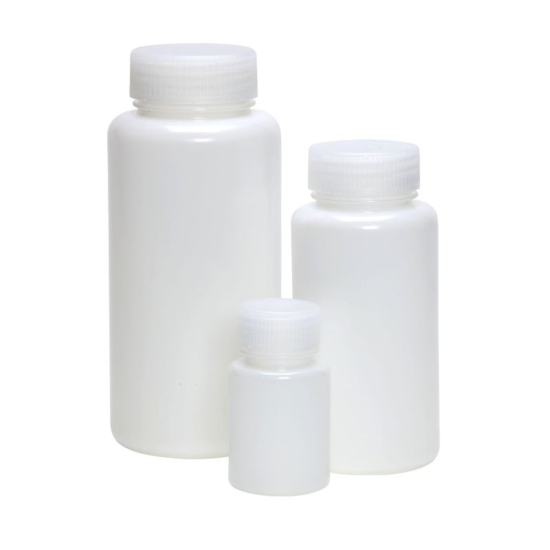 Photo 1 of BWH0500PN Plastic, Bottle, Wide Mouth, HDPE, 500 ml (Pack of 10)
