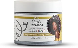 Photo 1 of (3PACK) Curls Unleashed Color Blast Hair Wax, Hair Wax for Curly Hair, Gray Galaxy, (6.0 oz) Mint 6 Ounce (Pack of 1)