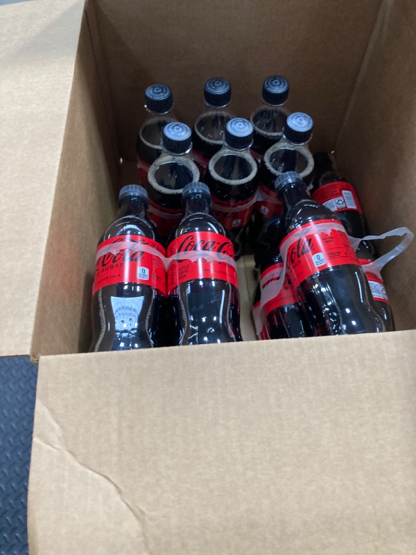 Photo 2 of (3PACK) Coke Zero Sugar Diet Soda Soft Drink, 16.9 fl oz, 6 Pack