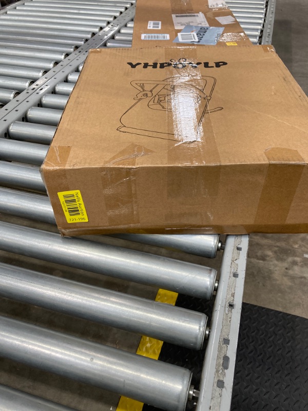 Photo 1 of Bouncer Dark Baby Bouncer for Infants,Baby Rocking chair with 3-Point Harness,Baby Bouncer Infants Seat for Babies 0-6 Months, Max Weight 20 lbs