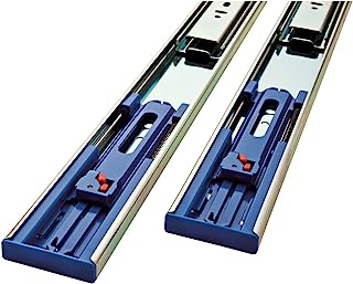 Photo 1 of LIBERTY 942005 Soft-Close Ball Bearing Drawer Slide, 20 inch, 1 Pair (2 Pieces), Zinc Plated