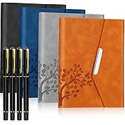 Photo 1 of  Life Tree Refillable Leather Journal Notebook with Pen Gift Set, 6.5x9 Hardcover Notebook Diary Gifts for Writing Christmas Office Business Executive Travel School 160 Pages A5 Lined