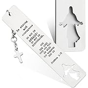 Photo 1 of Joshua 1:9 Inspirational Bookmarks Gifts for Women, Religious Gifts for Daughter, Son, Faith Gifts for Women, Men,Teen, Kids, Readers Men, Book Lover, Christian Gifts for Women, Men, Girls, Boys