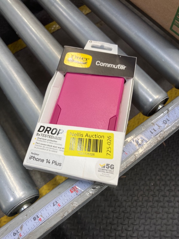 Photo 2 of 
OtterBox Commuter Slim Case Compatible with iPhone 14 Plus (NOT 14/Pro/Pro Max) Dual-Layer Defense - Non-Retail Packaging - Into The Fuchsia