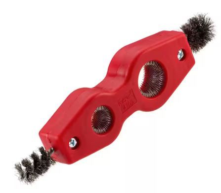 Photo 1 of 1/2 in. to 3/4 in. Inner-Outer Cleaning Brush for Copper Tubing and Fittings
