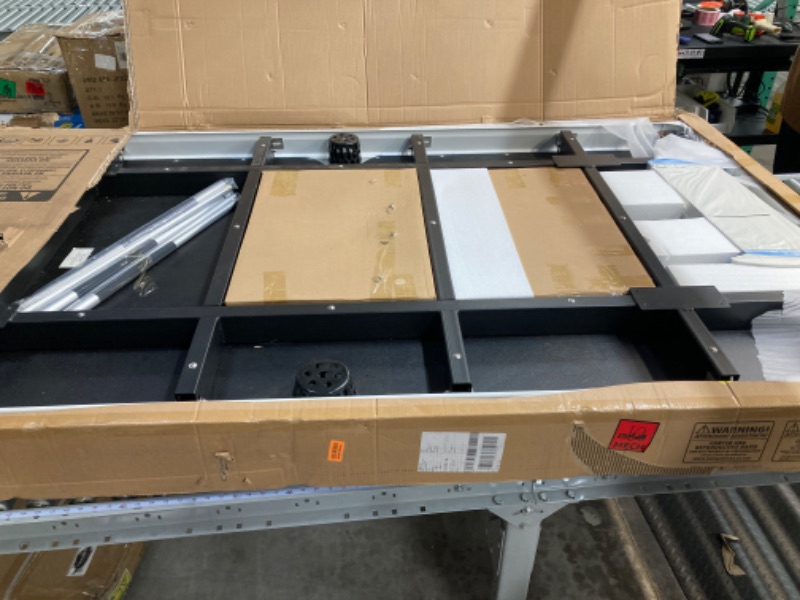 Photo 1 of Hathaway Alpine 8-ft Outdoor Pool Table with Aluminum Frame and Waterproof, UV-Resistant Felt - Includes Accessories, White