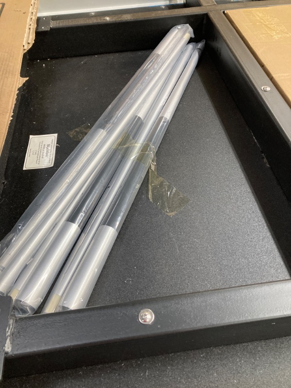 Photo 1 of Hathaway Alpine 8-ft Outdoor Pool Table with Aluminum Frame and Waterproof, UV-Resistant Felt - Includes Accessories, White