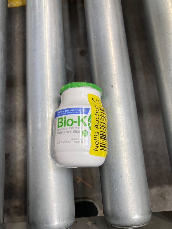 Photo 1 of Bio-K Plus, Probiotic Fermented Rice Blueberry Organic, 3.5 Fl Oz (Pack of 1)exp 2024/aug/19