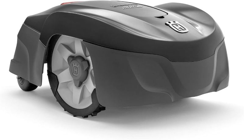 Photo 1 of Husqvarna Automower 115H 4G Robotic Lawn Mower with Patented Guidance System, Automatic Lawn Mower with Self Installation and Ultra-Quiet Smart Mowing Technology for Small to Medium Yards (0.4 Acre)
