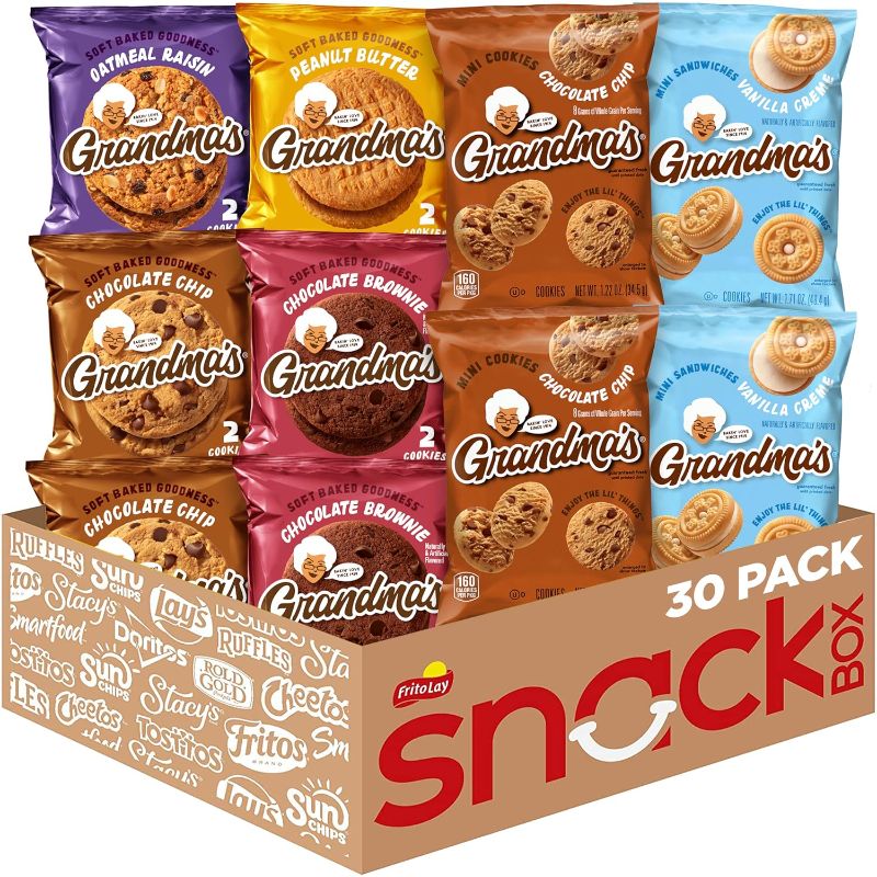 Photo 1 of 
Grandma's Cookies, Variety Pack, (Pack of 30)