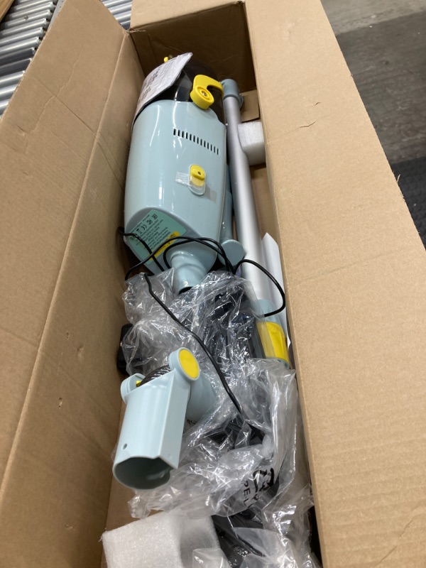 Photo 3 of (2024 Upgraded) Lydsto Handheld Pool Vacuum with Telescopic Pole, Cordless Rechargeable Pool Vacuums Cleaner, 60 Mins Running Time, Deep Cleaning for Above & In-ground Pools, Hot Tubs, Spas Silver