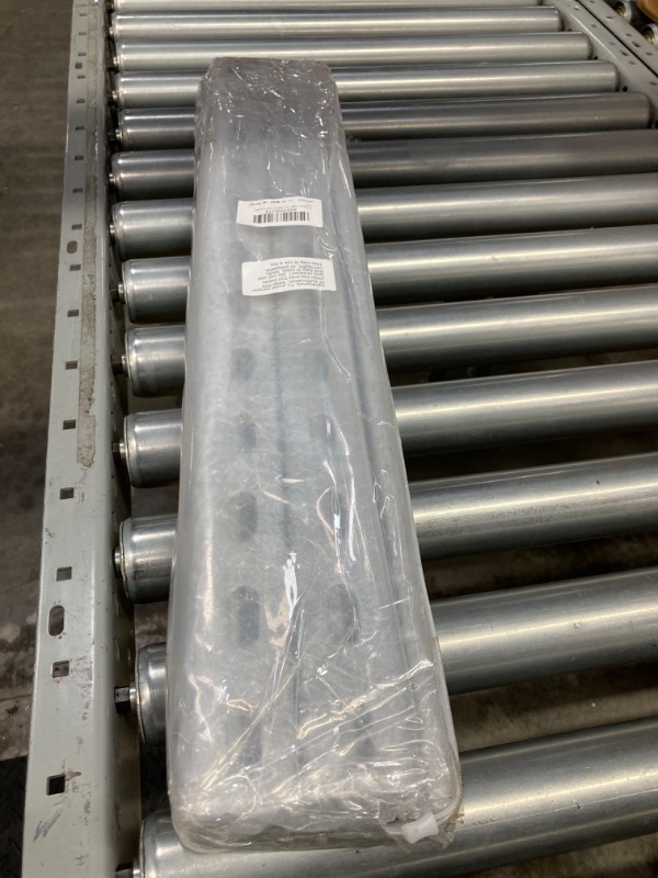 Photo 2 of 4 Pieces 1-5/8'' 12 Gauge Metal Strut Channel with Slotted Back Half Slotted Steel Channel Pre Galvanized Steel Channel Rail (2 Feet Length)