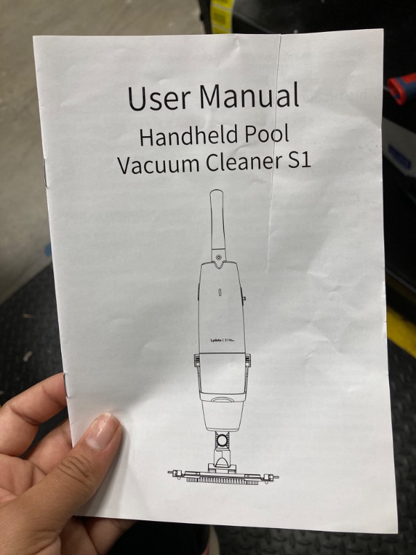 Photo 1 of (2024 Upgraded) Lydsto Handheld Pool Vacuum with Telescopic Pole, Cordless Rechargeable Pool Vacuums Cleaner, 60 Mins Running Time, Deep Cleaning for Above & In-ground Pools, Hot Tubs, Spas
