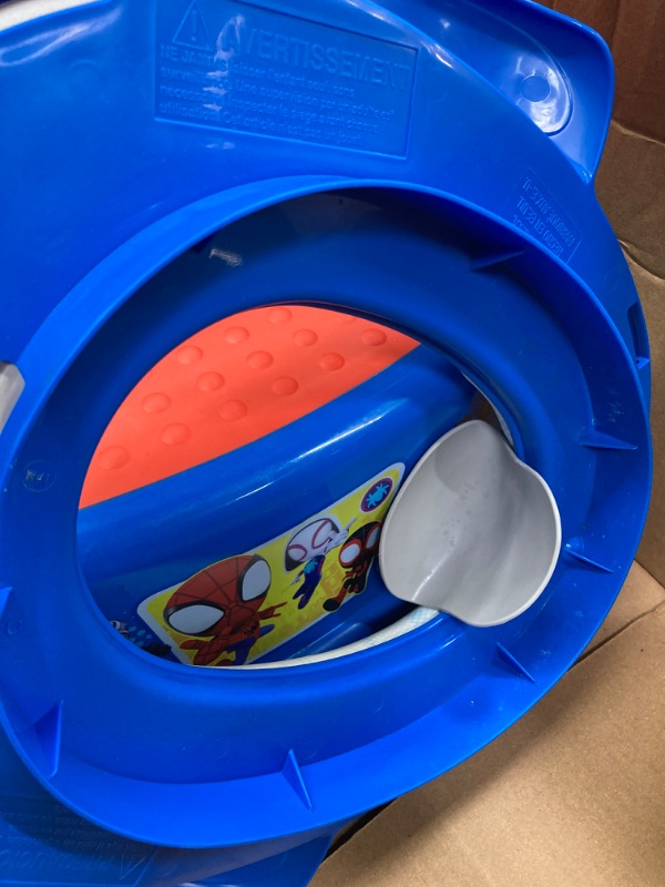 Photo 3 of *** ITEM IS USED***
Spidey and His Amazing Friends "Team Up" 2 Piece Essential Potty Training Set - Soft Potty Seat, Step Stool