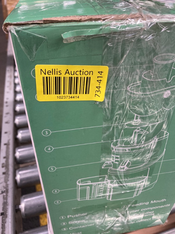 Photo 1 of AHNR Cold Press Juicer Machines, Easy to Clean with Brush