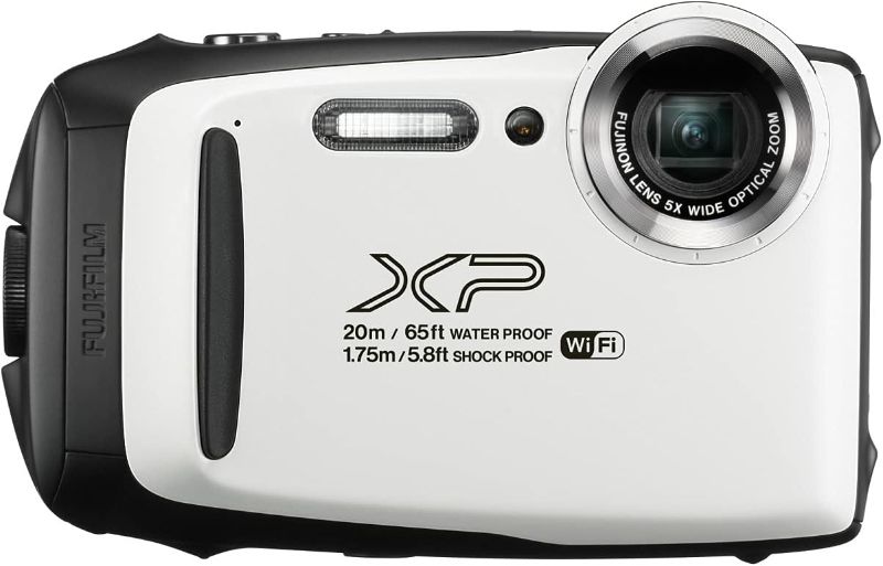 Photo 1 of Fujifilm FinePix XP130 Waterproof Digital Camera w/16GB SD Card - White
