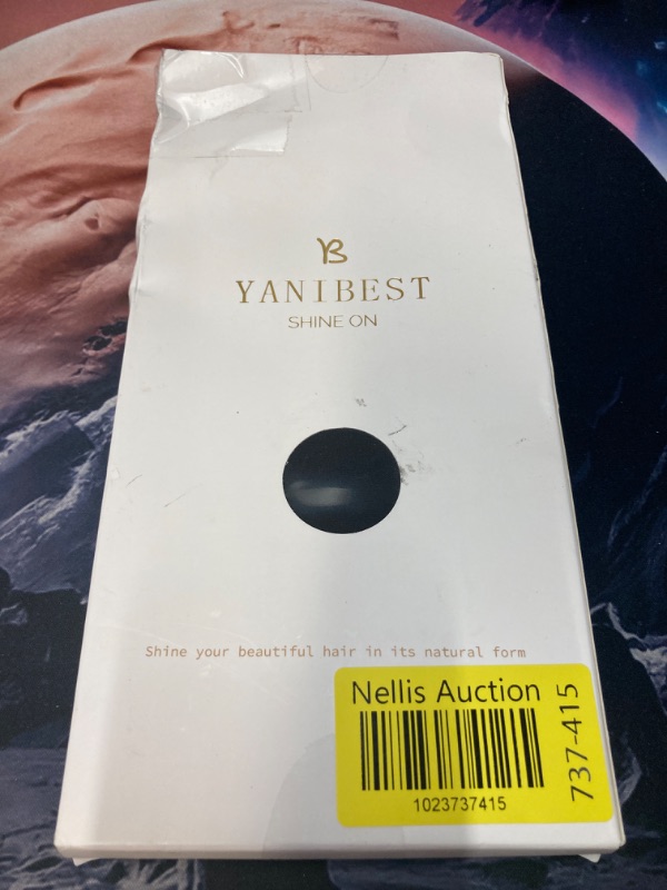 Photo 1 of YANIBEST Silk Satin Bonnet Hair Wrap for Sleeping - Adjustable Stay on Silk Lined Slouchy Beanie Hat for Curly Hair and Braids Large Aa-pure Black