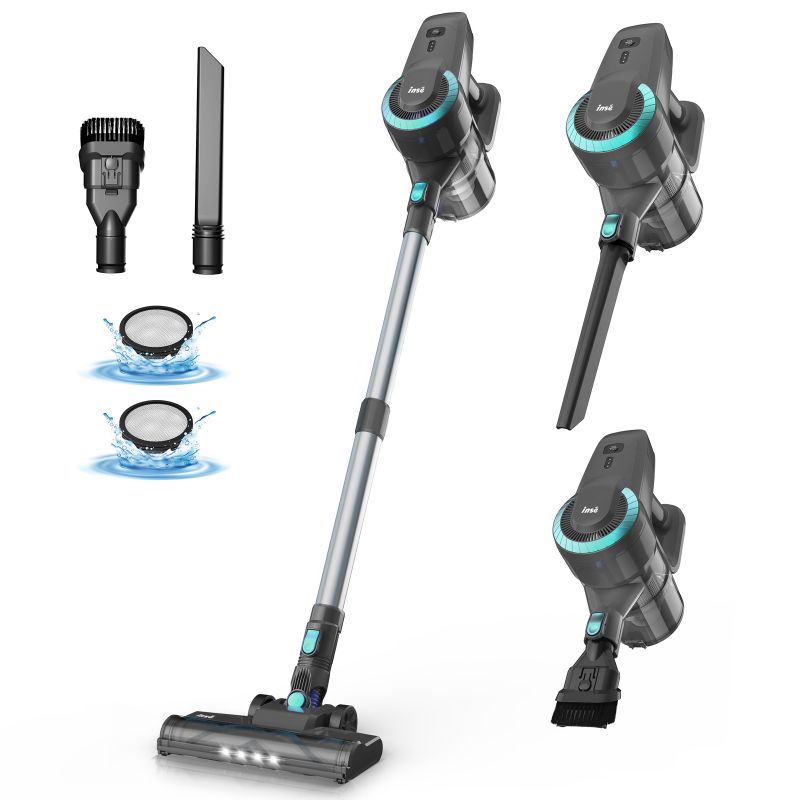 Photo 1 of *** see note**INSE Cordless Vacuum Cleaner, 6-in-1 Stick Vacuum 20kPa Lightweight for Hard Floor Carpet Pet Hair N370