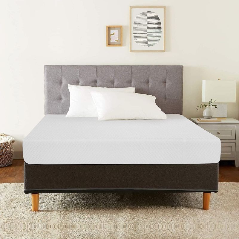 Photo 1 of FDW 8 Inch Queen Gel Memory Foam Mattress Fiberglass Free//Bed-in-a-Box/Comfy Support