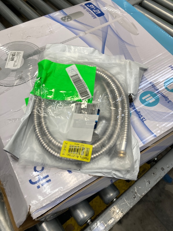 Photo 2 of Essential Values Replacement Spray Hose (59") - Compatible with Grohe 46092000, Stainless Steel - Made in USA