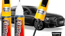 Photo 1 of Aussio (Black, 2-in-1 Car Touch Up Paint Fill Paint Pen Car Paint Scratch Repair Automotive Accessories Car scratch Remover Touch Up Paint Pen for Cars Fill Paint Pen