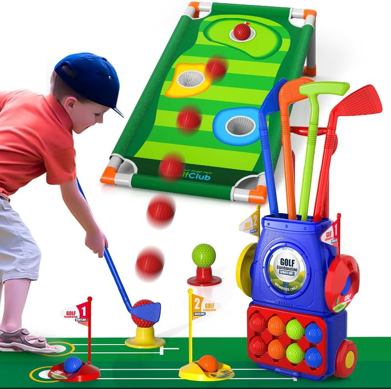 Photo 1 of 
Bennol Upgraded Kids Toddler Golf Set, Indoor Outdoor Outside Golf Toys Gifts for 3 4 5 Year Old Boys, 3 4 5 Year Old Boys Toys Birthday Gifts Ideas,...