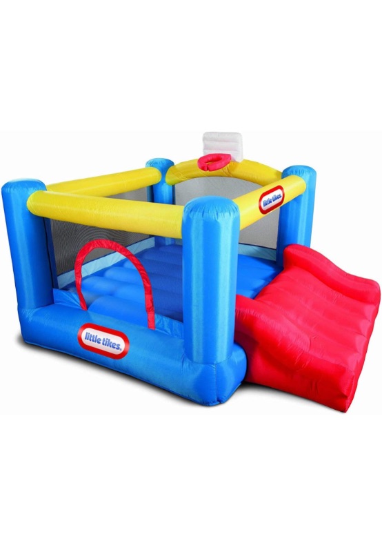 Photo 1 of Little Tikes Junior Sports 'n Slide Bouncer Multi Large https://a.co/d/0sjU01I