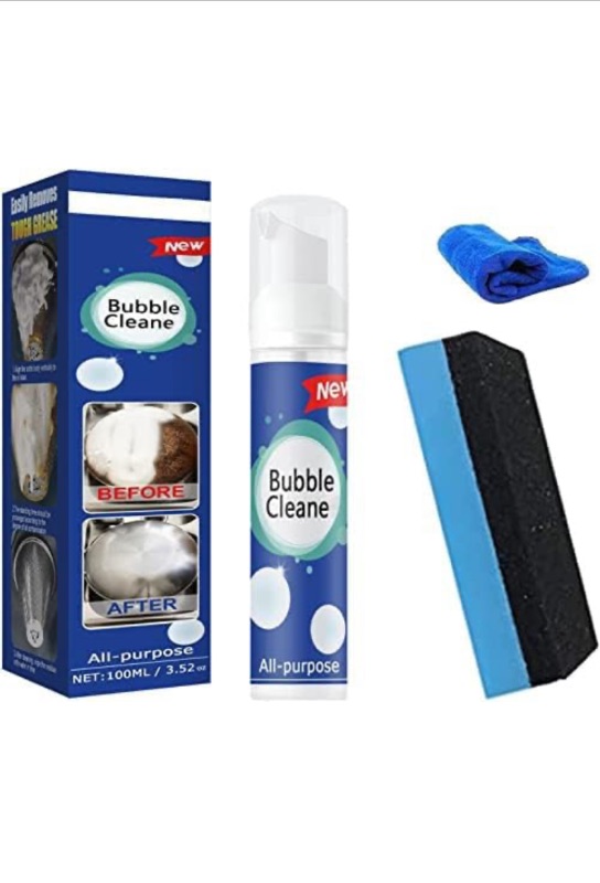 Photo 1 of Bubble Cleaner, All Purpose Bubble Cleaner Kitchen Deep Cleaning, All-purpose Rinse-free Cleaning (1PCS*100 ML) https://a.co/d/89pCRt8