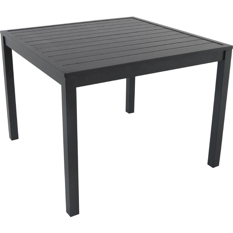 Photo 1 of Aluminum Slat Square Table