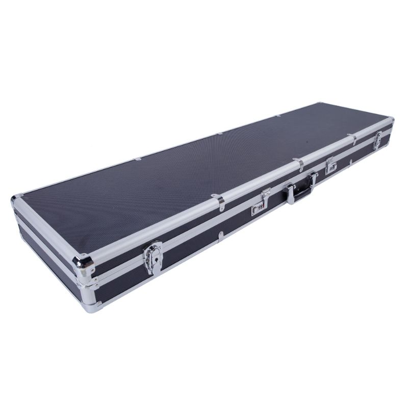 Photo 1 of Ktaxon 53" Rifle Gun Case, Aluminum Long Gun Hard Case, Portable Locking Shotgun Storage Box, with Combination Lock
