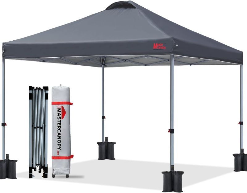 Photo 1 of  Canopy Tent with Roller Bag (8x8, Dark Grey)