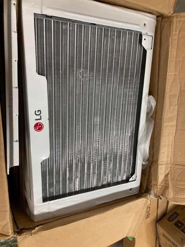 Photo 2 of LG LW1424RD, 14000 BTU, White 14,000 Window Air Conditioner, 115V, 700 Sq.Ft. (25' x 28' Room Size), Quiet Operation, Electronic Control with Remote, 3 Cooling & Fan Speeds, Auto Restart