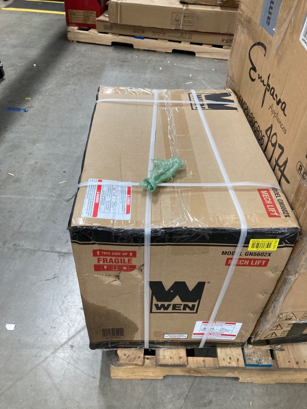 Photo 1 of WEN 5600-Watt Portable Generator, Electric Start, 224cc, Transfer-Switch and RV-Ready with CO Shutdown Sensor (GN5602X)