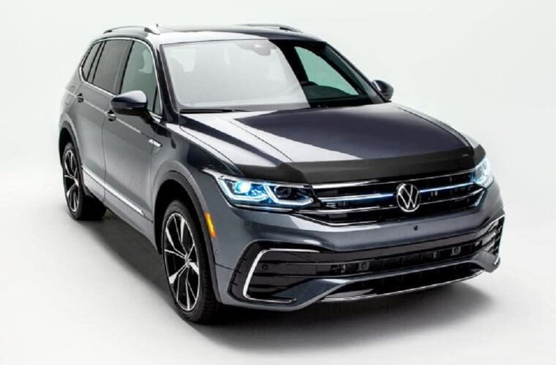 Photo 1 of Auto Ventshade [AVS] Aeroskin/Hood Protector | Fits 2018-2021 Volkswagen Tiguan, 1 pc. | Smoke -