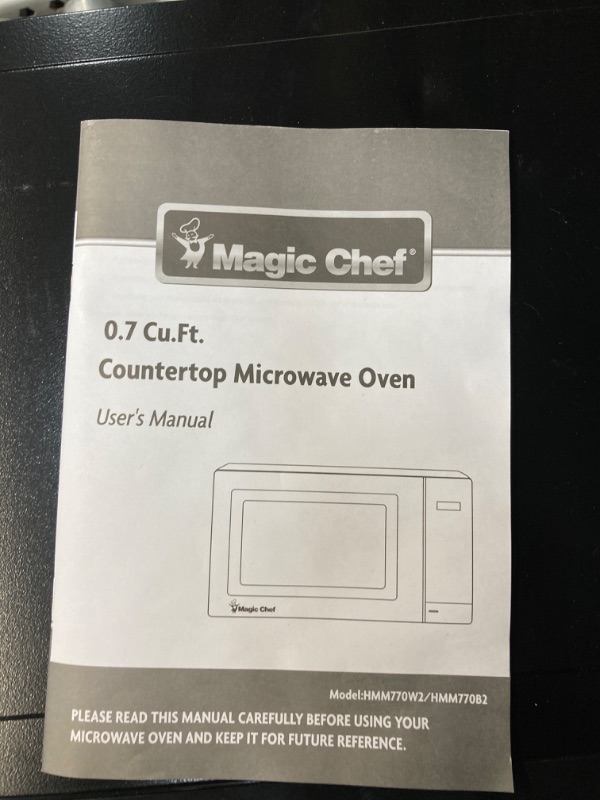 Photo 4 of 0.7 cu. ft. 700-Watt Countertop Microwave in Black