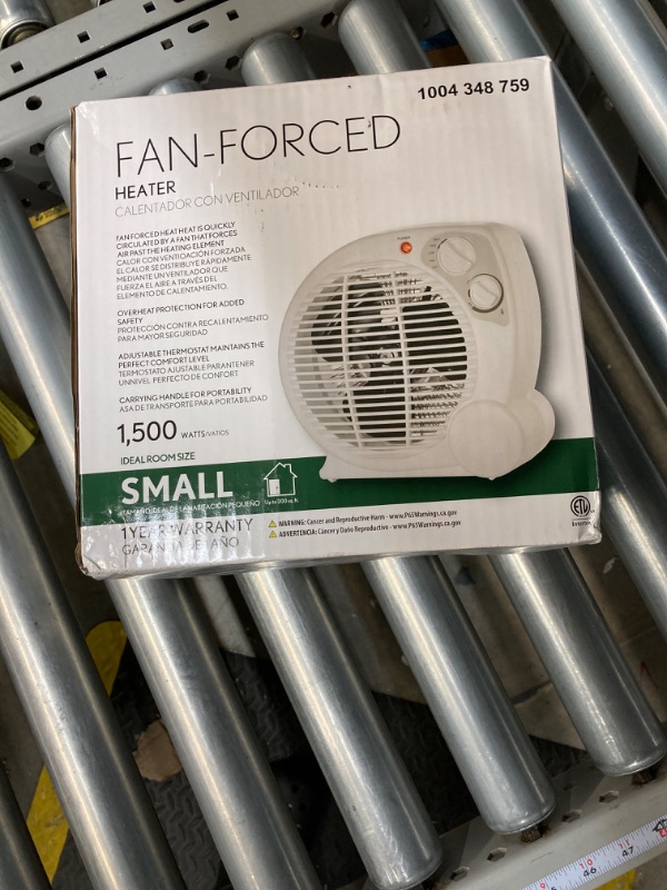 Photo 3 of 1500-Watt Electric Fan Forced Portable Heater