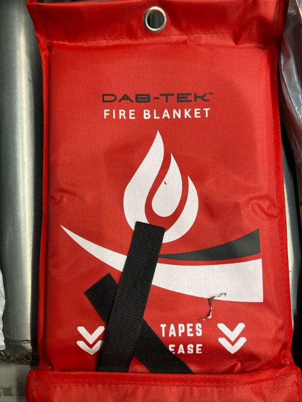 Photo 2 of ****BUNDLE OF 3**Emergency Fire Blanket Ultra Strong, Military Grade Fiberglass fire Blanket - Also usable as Kitchen fire Extinguisher, car fire Extinguisher, or a fire Extinguisher for Business Premises