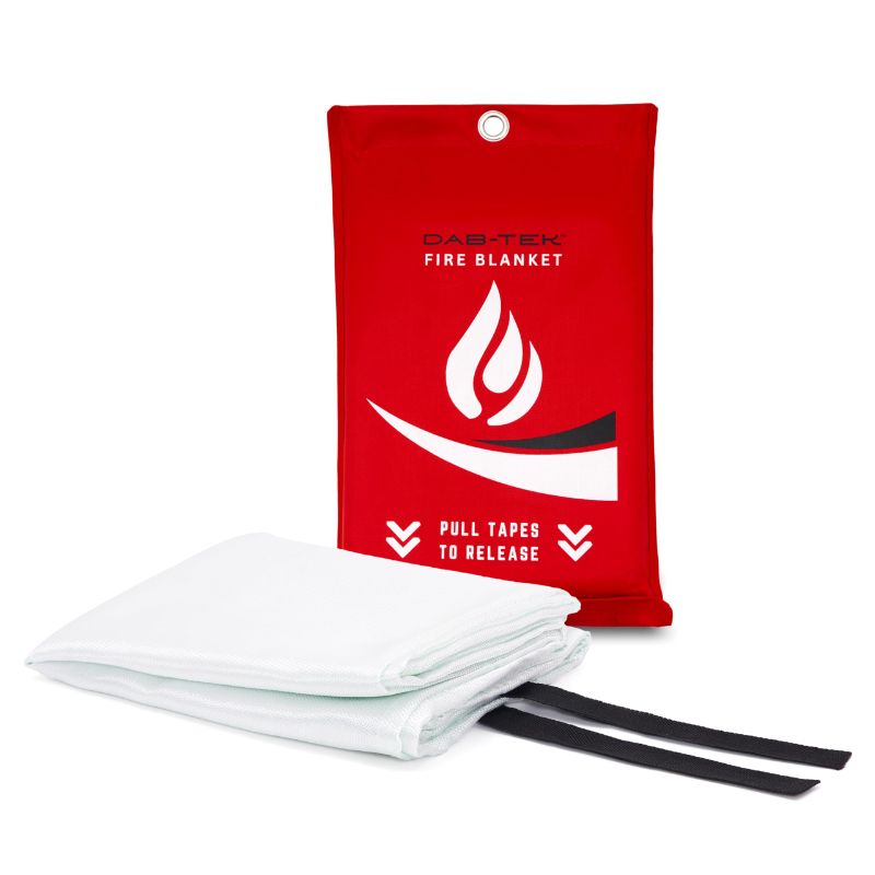 Photo 1 of ****BUNDLE OF 3**Emergency Fire Blanket Ultra Strong, Military Grade Fiberglass fire Blanket - Also usable as Kitchen fire Extinguisher, car fire Extinguisher, or a fire Extinguisher for Business Premises