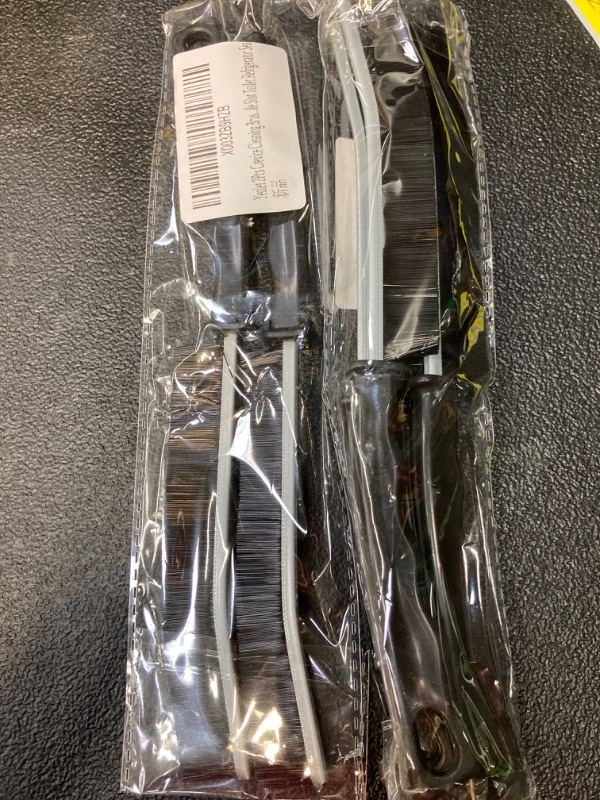 Photo 1 of ***Bundle of 2**Yeolet 4Pcs Crevice Cleaning Brush 2023 Upgrade Hard Bristle Crevice Cleaning Brush Hand-Held Groove Gap Cleaning Brush for Shutter Door Window Track Kitchen Grout Tile Slot Toilet Refrigerator Seal