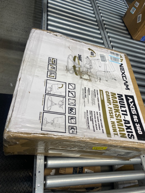 Photo 1 of NEXCAM® AXIS RC 360 Rocking Chair. Dual-axis Swivel and Tilting Chair with Removable Shooting Rest. Patent Pending