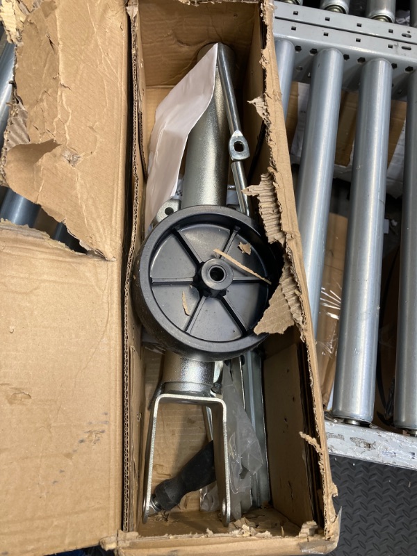 Photo 1 of Torin 1000 LBs Capacity Swivel Boat Trailer jack Single Wheel 6-Inch,Bolt on Boat Tongue trailer jack ATR39001B 1,000 LBs Single Wheel Trailer Jack