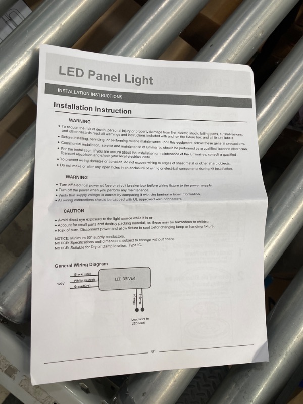 Photo 1 of 18 Inch LED Round Flat Panel Light, Black, 32W, 3200lm, 3000K/4000K/5000K CCT Selectable, 120°Beam Angle, Dimmable Edge-Lit Flush Mount Ceiling Light Fixture - ETL Listed