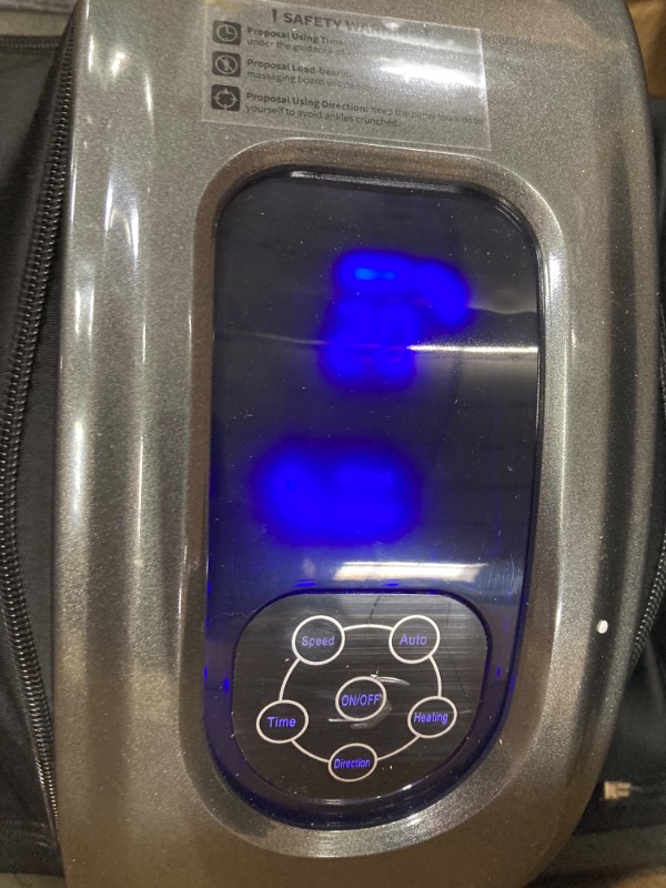 Photo 3 of ***REMOTE IS MISSING **TISSCARE Foot Massager-Shiatsu Foot Massage Machine w/ Heat & Remote 5-in-1 Reflexology System-Kneading, Rolling, Scraping for Calf-Leg-Ankle Plantar Fasciitis, Blood Circulation, Pain Relief Gray