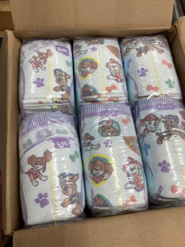 Photo 2 of Luvs Diapers - Size 2, 264 Count, Paw Patrol Disposable Baby Diapers Size 2 264